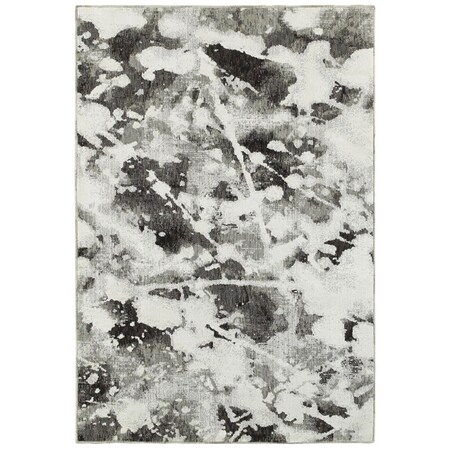 Oriental Weavers 10 ft. 0 in. x 13 ft. 2 in. Evolution Rectangle Rug Charcoal E8035B305400ST